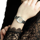 Rotary Ultra Slim Watch Ladies Silver Crystal LB08000/02 - WatchStatus Ltd