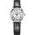 Rotary Windsor Ladies Silver with Black Leather Watch LS05420/01 - WatchStatus Ltd
