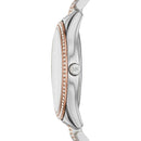 Michael Kors Lauryn Watch Ladies Two Tone Pavé MK4388