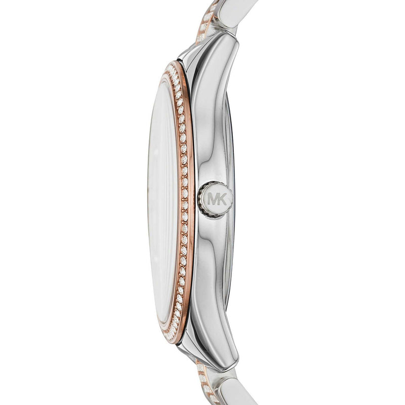 Michael Kors Lauryn Watch Ladies Two Tone Pavé MK4388
