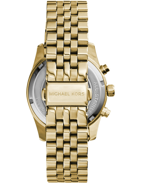 Michael Kors Lexington Ladies Gold Chronograph Watch MK5556 - WatchStatus Ltd