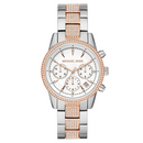 Michael Kors Ritz Watch Ladies Two Tone Chronograph MK6651
