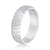 Men's Rock Finish Wedding Ring