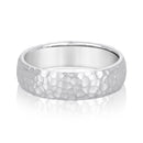 Men's Rock Finish Wedding Ring