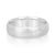 Men's Polish Claw Lined Wedding Ring