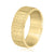 Men's Matte and Rock Finish Wedding Ring
