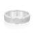 Men's Shaped Edges Wedding Ring