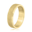 Men's Shaped Edges Wedding Ring