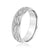 Men's Weave Effect Wedding Ring