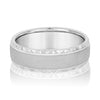 Men's Diamond Cut Wedding Ring DiamondStatus
