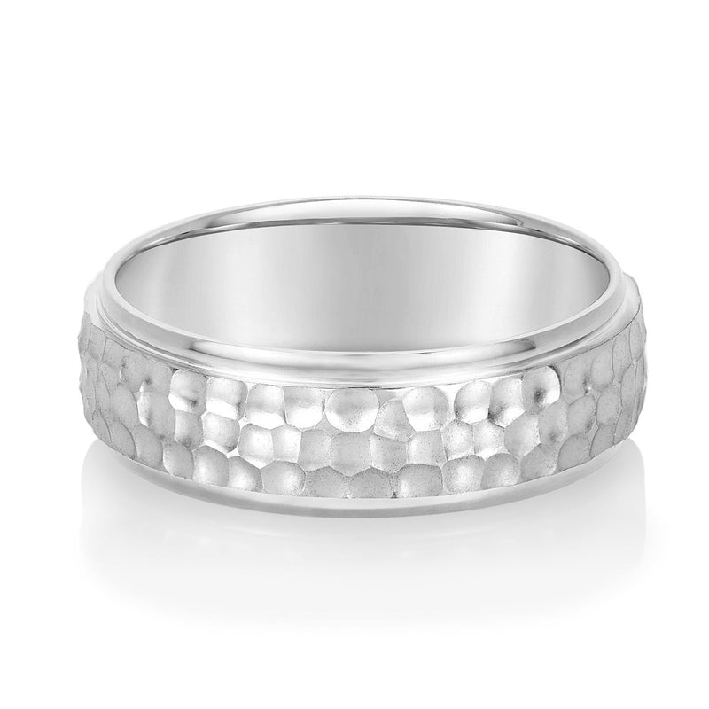 Men's Scale Effect Wedding Ring