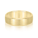 Men's Sleek Matte Finish Wedding Ring