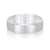 Men's Sleek Matte Finish Wedding Ring