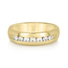Men's Channel Set Diamond Wedding Ring DiamondStatus