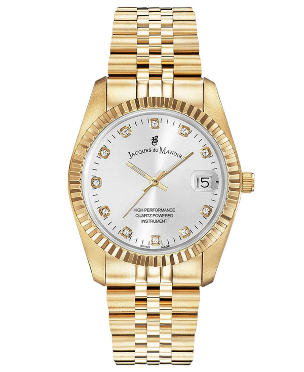 Jacques du Manoir Inspiration Ladies Watch Gold NRO.11