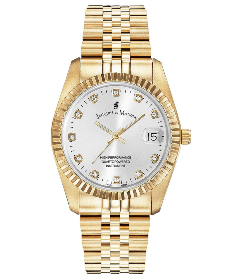 Jacques du Manoir Inspiration Ladies Watch Gold NRO.11