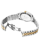 Jacques du Manoir Inspiration Ladies Watch Two Tone Black Dial NRO.19