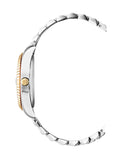 Jacques du Manoir Inspiration Ladies Watch Two Tone Black Dial NRO.19