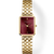 Rosefield Octagon XS Ladies Watch Red Gold OBGSG-O83