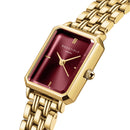 Rosefield Octagon XS Ladies Watch Red Gold OBGSG-O83
