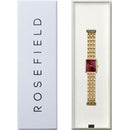 Rosefield Octagon XS Ladies Watch Red Gold OBGSG-O83