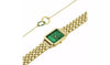 Octagon XS Ladies Watch Green Gold Set OEGED-X288 Rosefield