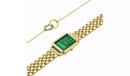 Octagon XS Ladies Watch Green Gold Set OEGED-X288 Rosefield