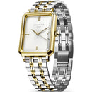 Rosefield Octagon XS Ladies Watch Two-Tone OWDSG-O62 Rosefield