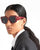 Prada Ladies Sunglasses Red Marble Cat Eye PR14ZSF-15D5S0 - WatchStatus Ltd