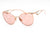 Prada Ladies Sunglasses Rose Gold Cat Eye PR50ZS-SVF05T - WatchStatus Ltd