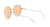 Prada Ladies Sunglasses Orange Lens Round PR65XS- ZVN09D - WatchStatus Ltd