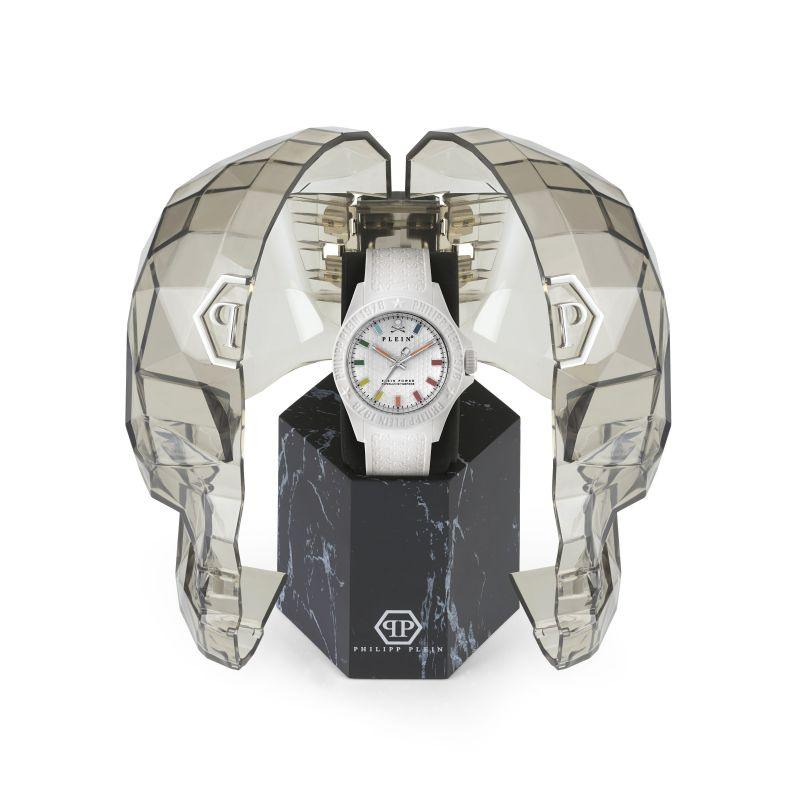 Philipp Plein Power Watch Men's White PWKAA0121 - WatchStatus Ltd