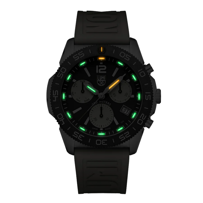 Luminox Pacific Diver Men's Black Sand Chronograph Watch XS.3150