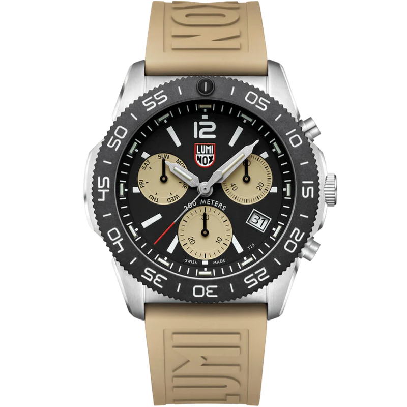 Luminox Pacific Diver Men's Black Sand Chronograph Watch XS.3150