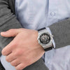 Maserati Potenza Men's Watch black Leather Skeleton Automatic R8821108001 Maserati