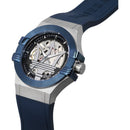 Maserati Potenza Men's Watch Blue Skeleton Automatic R8821108028