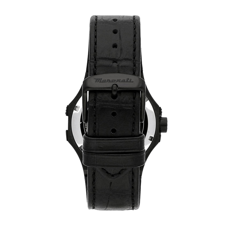 Maserati Potenza Men's Watch Black Skeleton Dial Automatic R8821108036