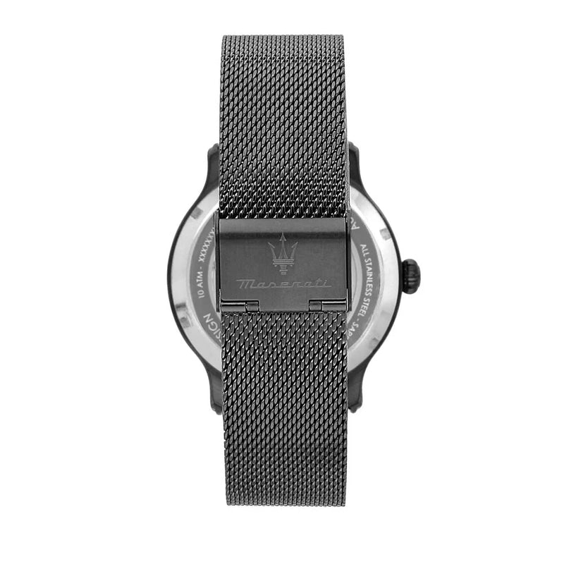 Maserati Epoca Men's Watch Gunmetal with Blue Skeleton Dial R8823118012