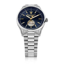 Maserati Sorpasso Men's Watch Blue Dial Open Heart Automatic R8823124002