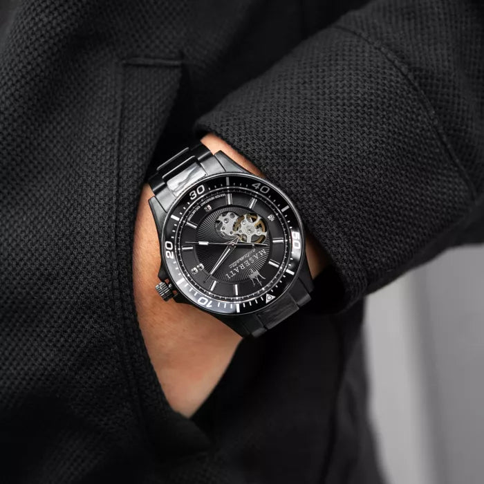 Maserati Sfida Diamonds Edition Men's Watch Black Automatic R8823140005