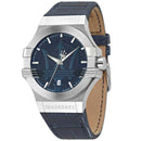 Maserati Potenza Men's Watch Blue Leather R8851108015