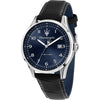 Maserati Sorpasso Men's Watch Blue Leather Strap R8851124003 Maserati