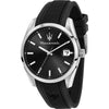 Maserati Attrazione Men's Watch Black Silicone Strap R8851151004 Maserati