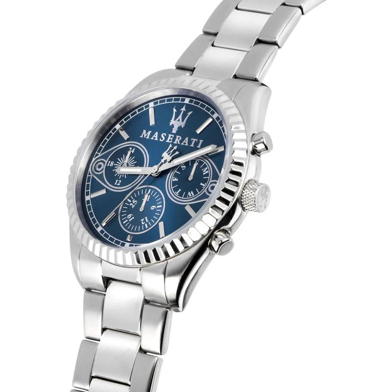 Maserati Competizione Men's Watch Blue Dial Day/Date R8853100013