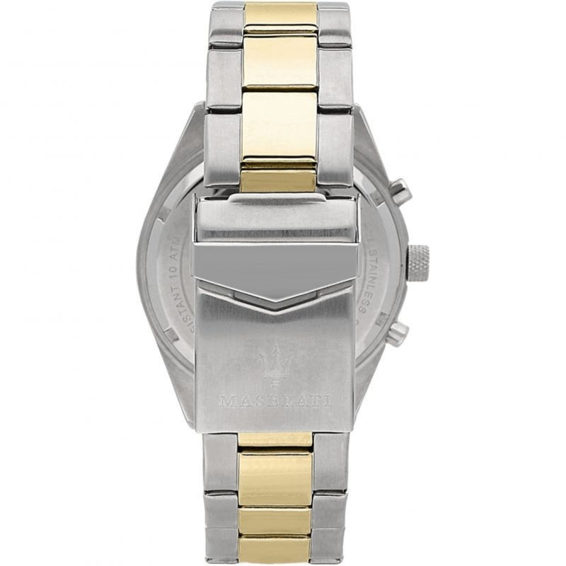 Maserati Competizione Men's Watch Two-Tone Black Dial Day/Date R8853100016
