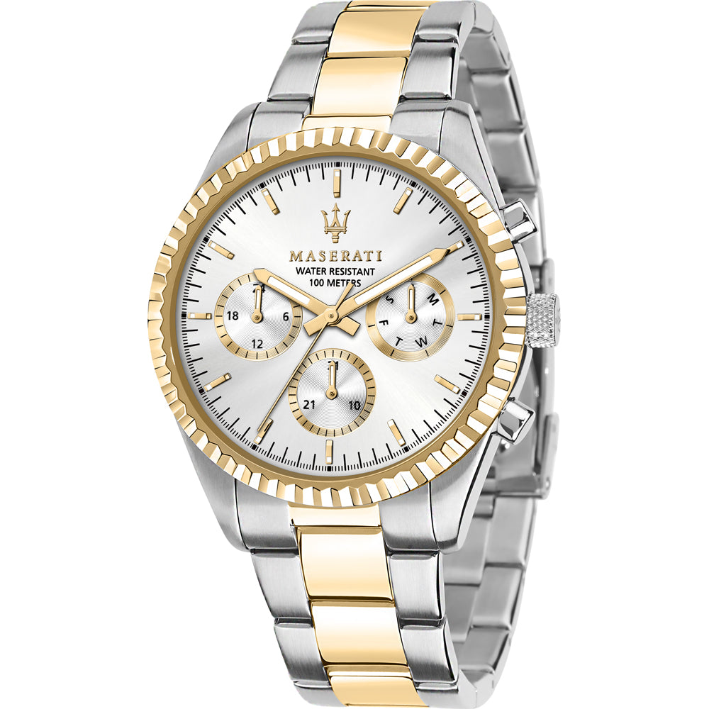 Maserati Competizione Men's Watch Two-Tone Day/Date R8853100021