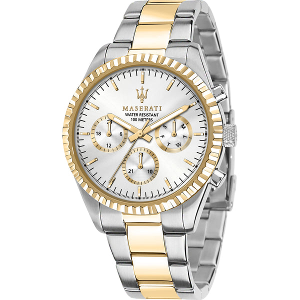 Maserati Competizione Men's Watch Two-Tone Day/Date R8853100021