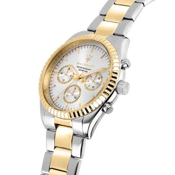 Maserati Competizione Men's Watch Two-Tone Day/Date R8853100021