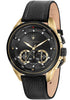 Maserati Traguardo Men's Watch Black Leather R8871612033 Maserati