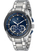 Maserati Traguardo Men's Watch Silver / Blue Chronograph R8873612014 Maserati
